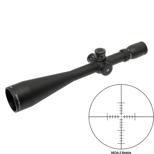 Sightron 10-50x60 SIII Zero Stop Long Range Riflescope (MOA-2 Reticle, Matte Black)