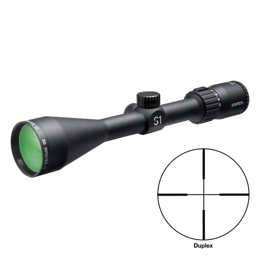 Sightron 3.5-10x50 S1 G2 Riflescope (Duplex Reticle, Matte Black)