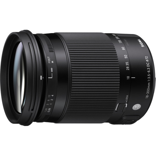 Sigma 18-300mm f/3.5-6.3 DC Macro OS HSM Contemporary Lens