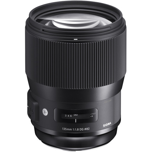 Sigma 135mm f/1.8 DG HSM Art Lens for Nikon F (Refurbished)