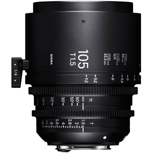 Sigma 105mm T1.5 FF Sony E Mount High-Speed Prime Lens (Meters)