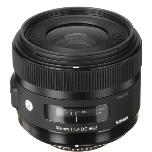 Sigma 30mm f/1.4 DC HSM Art Lens for Nikon F (Refurbished)