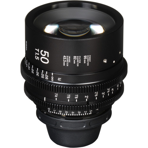 Sigma 50mm T1.5 FF High-Speed Prime (Sony E-Mount, Feet)