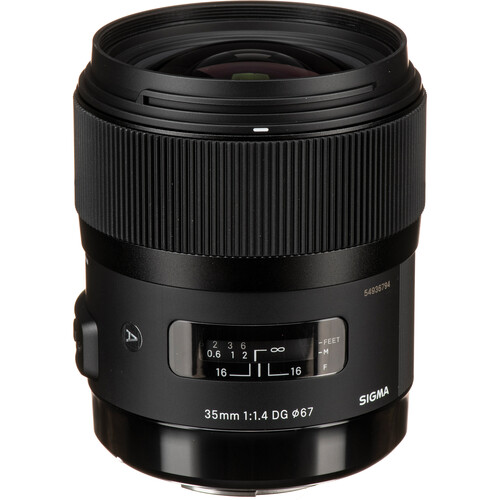 Sigma 35mm f/1.4 DG HSM Art Lens for Sigma SA (Refurbished)