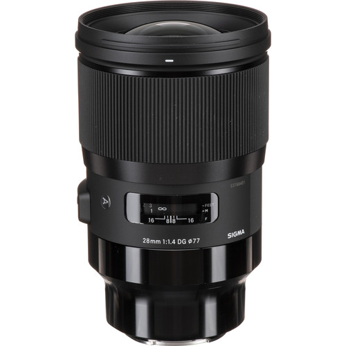 Sigma 28mm f/1.4 DG HSM Art Lens for Sony E (Refurbished)