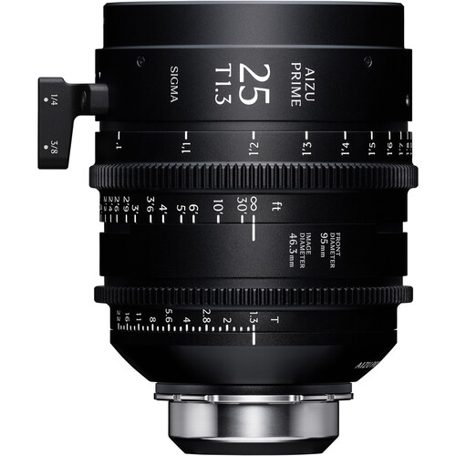 Sigma Aizu Prime 25mm T1.3 LF Cinema Lens (ARRI PL)
