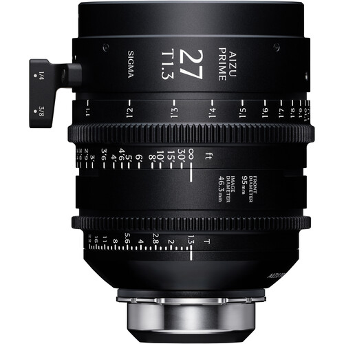 Sigma Aizu Prime 27mm T1.3 LF Cinema Lens (ARRI PL)