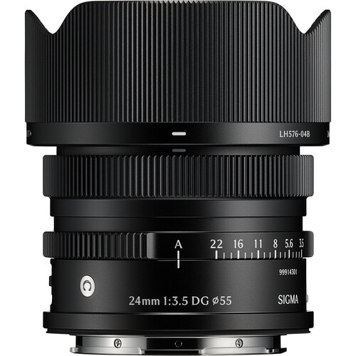 Sigma 24mm f/3.5 DG Contemporary Lens (L-Mount, Black)
