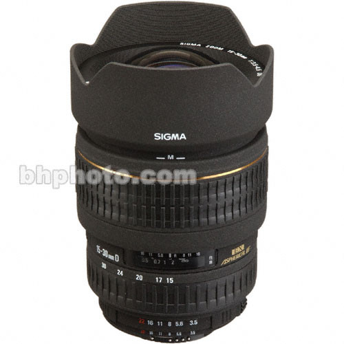 Sigma Zoom Super W/A 15-30mm f/3.5-4.5 EX Aspherical DG DF AF Lens