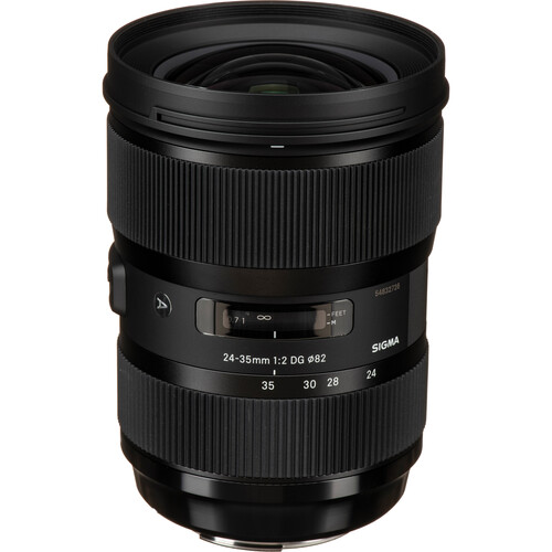 Sigma 24-35mm f/2 DG HSM Art Lens for Canon EF (Refurbished)