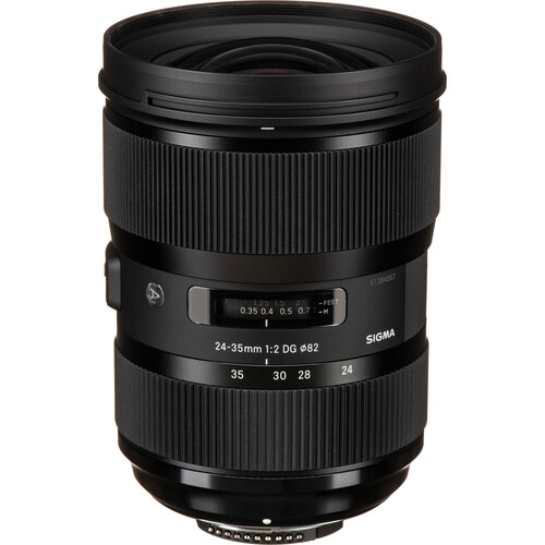 Sigma 24-35mm f/2 DG HSM Art Lens for Nikon F (Refurbished)