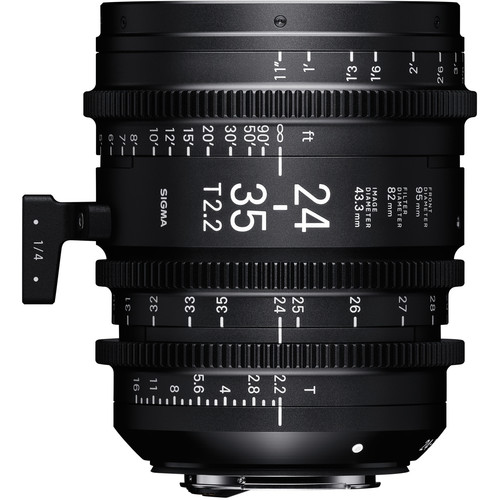 Sigma 24-35mm T2.2 Fully Luminous FF Zoom Lens 58F967 B&H Photo