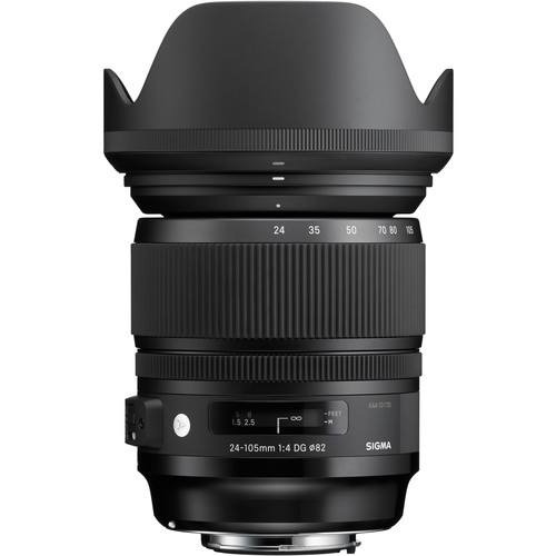Sigma 24-105mm f/4 DG OS HSM Art Lens (Sigma SA) 635-110 B&H