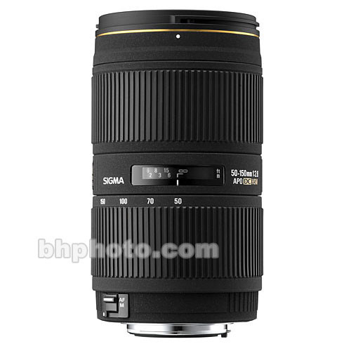 Used Sigma 50-150mm f/2.8 EX DC HSM Lens for Nikon Digital
