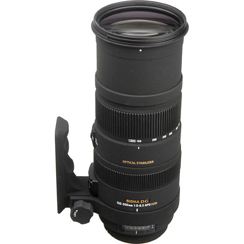 Used Sigma 150-500mm f/5-6.3 APO DG OS HSM Lens for Can 737101