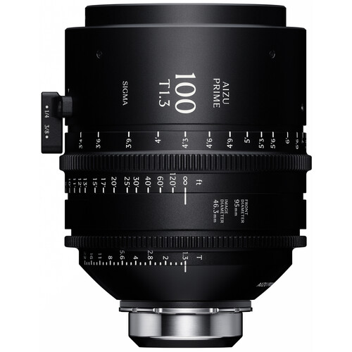 Sigma Aizu Prime 100mm T1.3 LF Cinema Lens (ARRI PL, Feet)