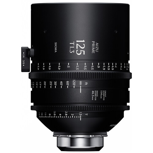 Sigma Aizu Prime 125mm T1.3 LF Cinema Lens (Sony E, Feet)