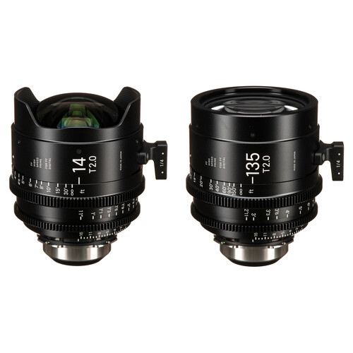 Sigma T2 Cine FF High-Speed Art Prime 2-Lens Set (PL, Feet)