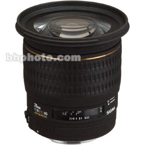 Sigma Super W/A 20mm f/1.8 EX Aspherical DG DF RF AF Lens