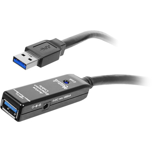SIIG USB-A 3.0 Male to Female Active Repeater Cable (49')