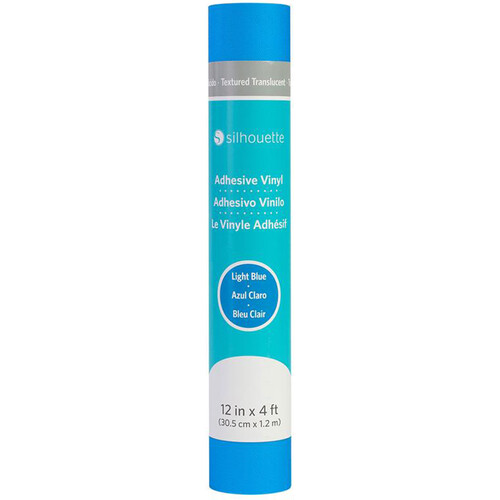 Silhouette Textured Translucent Vinyl (Light Blue)