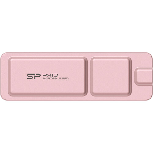 Silicon Power PX10 Plus Gen 2 Portable SSD (512GB, Pink)