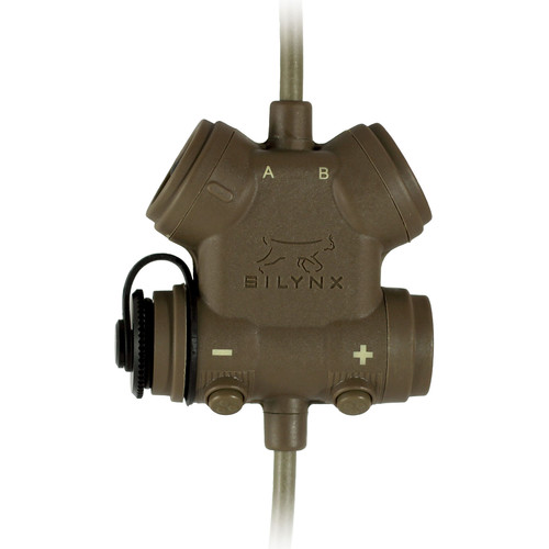 Silynx Communications CLARUS XPR. Clarus Control Box, Single In-Ear Headset with In-Ear Mic, XTS/MTS Radio Adapter (Tan)