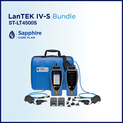 SimplyTEST LanTEK IV-S 500MHz with 3-Year Sapphire Care Support Bundle