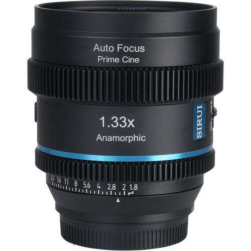 Sirui 20mm T1.8 1.33x S35 AF Anamorphic Lens (Leica L, Blue Flares)