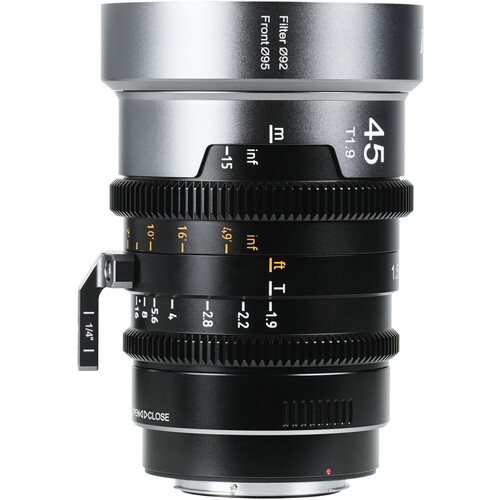 Sirui IronStar 45mm T1.9 Anamorphic 1.5x Lens (ARRI PL/Canon EF, Neutral)