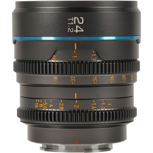 Sirui Night Walker 24mm T1.2 S35 Cine Lens (Leica L, Gunmetal Gray)