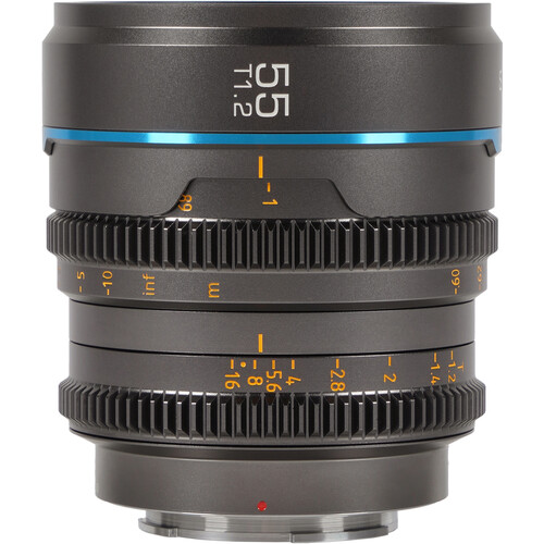 Sirui Night Walker 55mm T1.2 S35 Cine Lens (X-Mount, Gunmetal Gray)