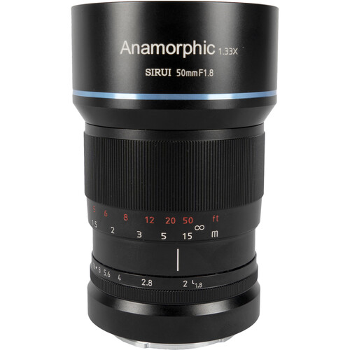 Sirui 50mm f/1.8 Super35 Anamorphic 1.33x Lens (RF Mount)