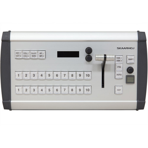 SKAARHOJ E201-M16 Desktop Controller with Slider and PoE