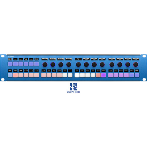 SKAARHOJ Rack Control Duo with Blue Pill Inside
