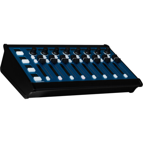 SKAARHOJ Wave Board with Blue Pill Inside (Slim Enclosure, Black)