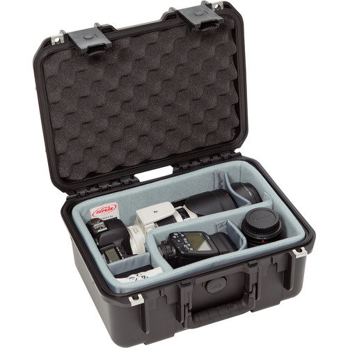 SKB iSeries 1309-6 Case with Think Tank Photo Dividers & Lid Foam (Black)