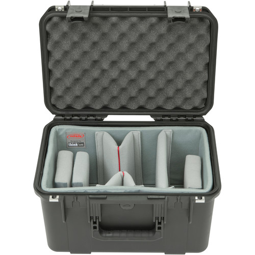SKB iSeries 1610-10 Waterproof Case with Video Dividers and Lid Foam (Black)