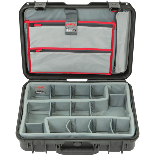 SKB iSeries 1813-5 Case with Think Tank Photo Dividers & Lid Organizer (Black)
