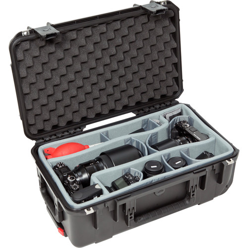 SKB iSeries 2011-7 Case with Think Tank Photo Dividers & Lid Foam (Black)