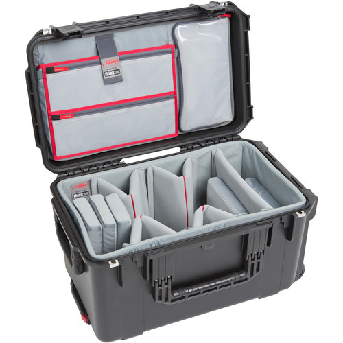 SKB iSeries 2213-12 Case with Think Tank Video Dividers & Lid Organizer (Black)