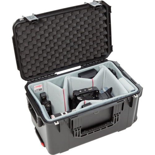 SKB iSeries 2213-12 Case with Think Tank Video Dividers & Lid Foam (Black)