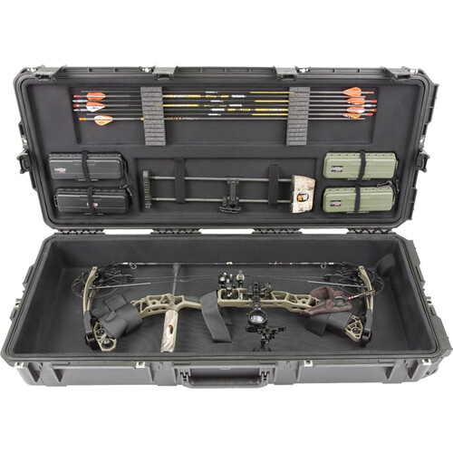 SKB iSeries REV2 Plush Large Parallel Limb Bow Case (Black, Black Plush Interior)