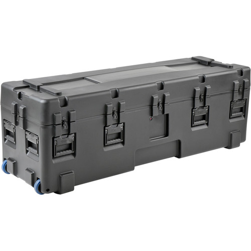 SKB 3R Series Waterproof Utility Case with 4" Edge Wheels (Empty, Black)