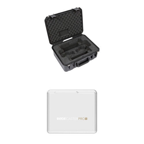 SKB iSeries RODECaster Pro II Hard-Shell Case Kit with Polycarbonate Cover