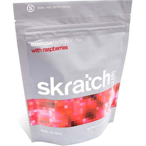 Skratch Labs Exercise Hydration Mix (Raspberries, 1-lb Bag)