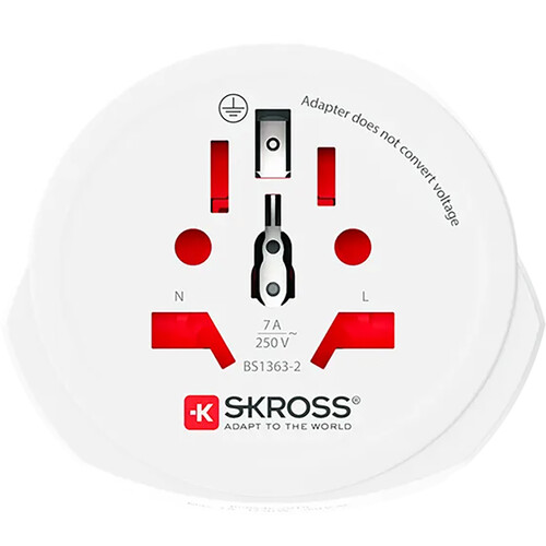 SKROSS World to UK Power Adapter