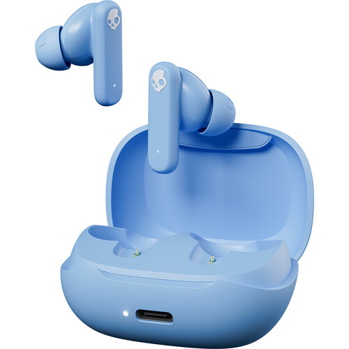 Skullcandy Smokin' Buds True Wireless Earbuds (Preppy Blue)