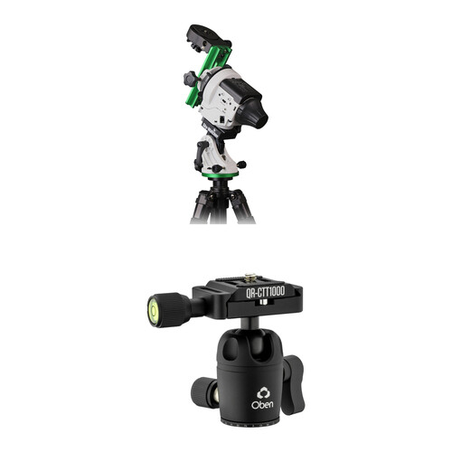 Sky-Watcher Star Adventurer 2i Pro Pack and Oben Mini Ball Head Kit