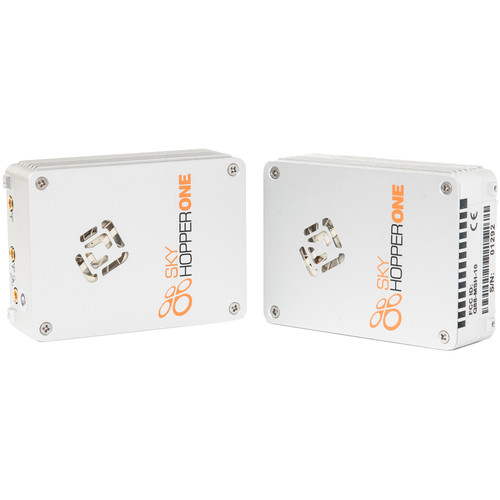 SkyHopper ONE Wireless Radio for UAV/Drone with Data Link, 1080p HD Video, Control, and Telemetry (6600' Range)